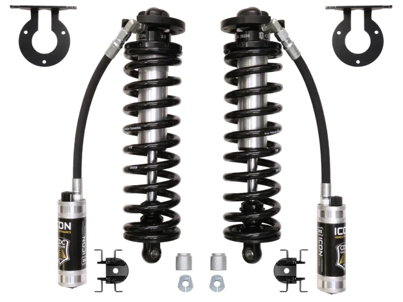ICON 61720C, 2005+ Ford F-250/F-350 Super Duty 4WD 2.5-3in 2.5 Series VS RR CDCV Bolt-In Conversion Kit