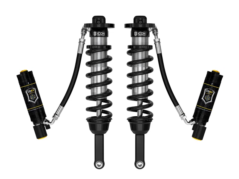 ICON 58735E-700, 05-23 Toyota Tacoma EXT Travel Front 2.5 VS Remote Reservoir CDEV Coilover Kit - 700lbs
