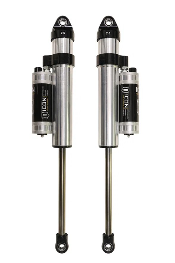 ICON 97710CP, 04-08 Ford F-150 2WD 0-3in Rear 2.5 Series Shocks VS PB CDCV - Pair