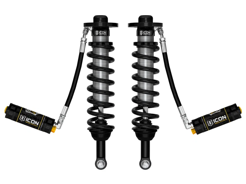 ICON 91819C, 2021+ Ford F150 2WD 0-3in Lift Front V.S. 2.5 Series Coilovers Extended Travel RR w/ CDCV -Pair