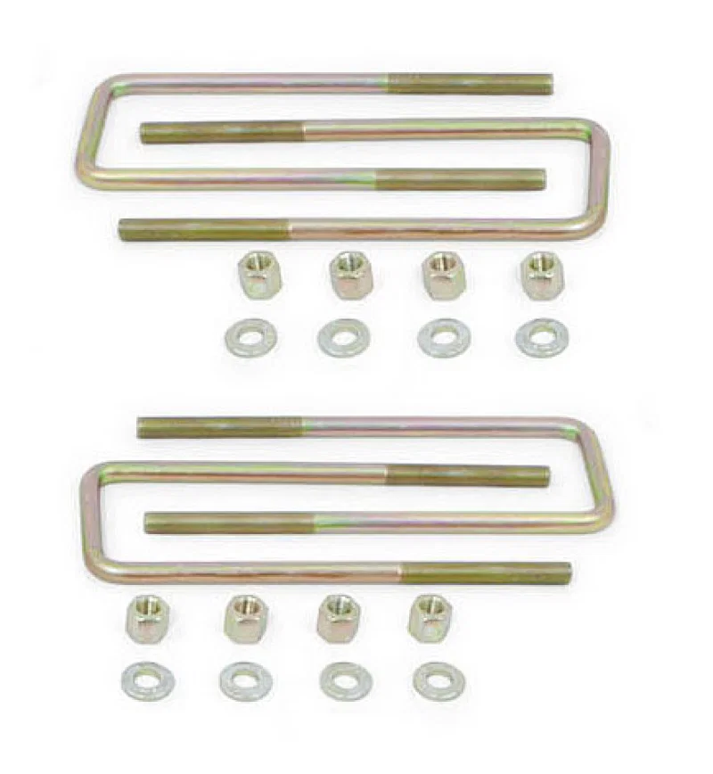Maxtrac 910102, Rear U-Bolts for 2in Lift Blocks - 10.00in x 2.625in x 9/16in - Set of 4