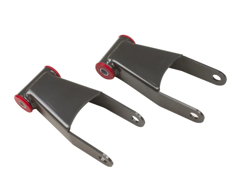 Maxtrac 411420, 11-18 GM C/K1500HD/2500HD/3500HD 2WD/4WD 2in Rear Lowering Shackles