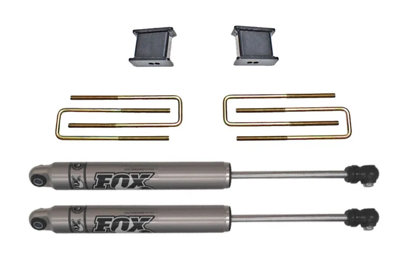 Maxtrac 902140F, 02-08 Dodge RAM 1500 4in Rear Lift Box Kit w/ Fox Shocks