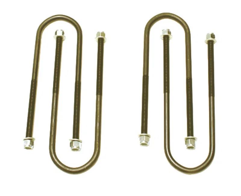 Maxtrac 910405, 03-08 Dodge RAM 2500/3500 Rear U-Bolts for 2in/3in Lift Blocks - 13.50in x 4.125in x 9/16in