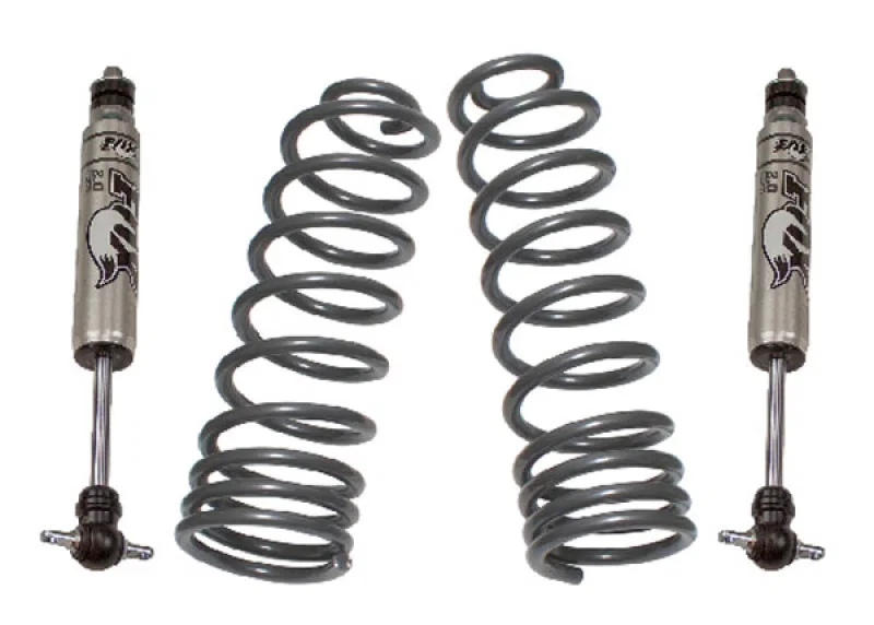 Maxtrac 872170F, 02-08 Dodge RAM 1500 4.7L 2.5in Front Lift Coils w/ Fox Shocks