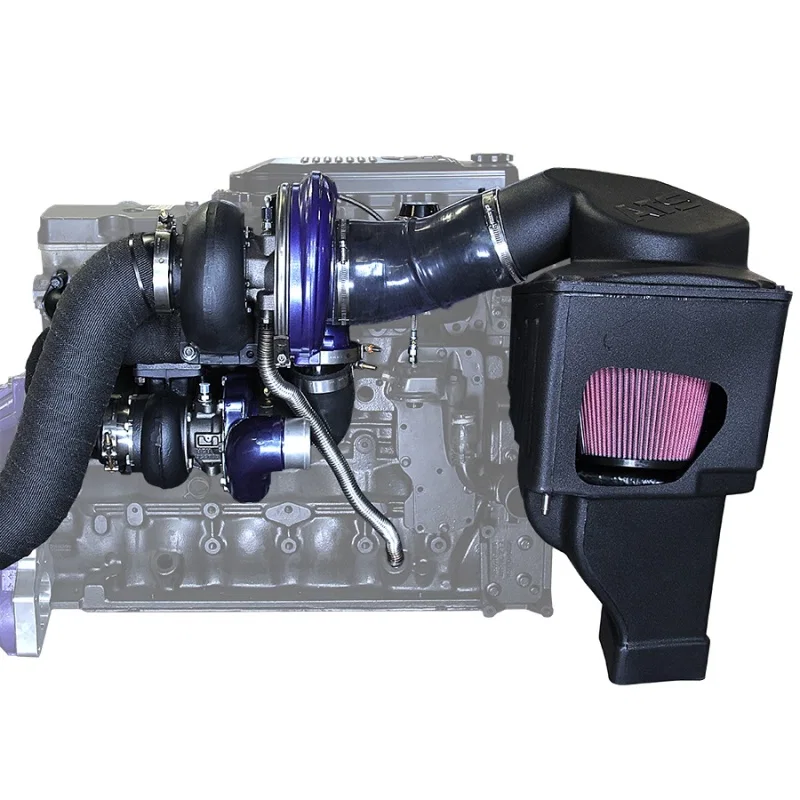 ATS Diesel 202-A47-2272, 03-07 Dodge Cummins 5.9L Aurora 4000/7500 Compound Turbo Kit
