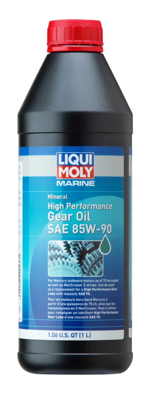 LIQUI MOLY 20536, 1L Marine High Performance Gear Oil SAE 85W90