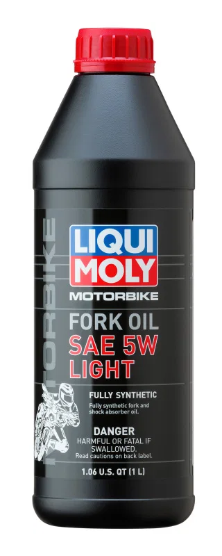 LIQUI MOLY 20094, 1L Motorbike Fork Oil SAE 5W Light