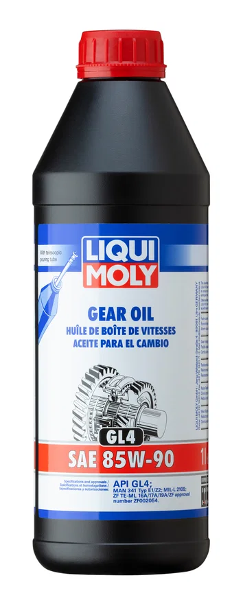LIQUI MOLY 20016, 1L Gear Oil (GL4) SAE 85W90
