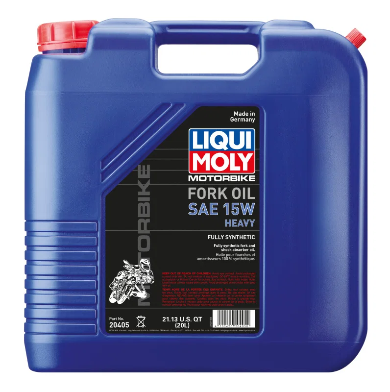 LIQUI MOLY 20405, 20L Motorbike Fork Oil SAE 15W Heavy