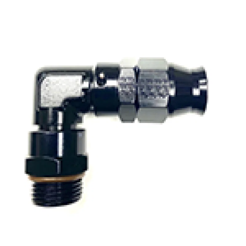 Fragola 689710-BL, 10AN 90 Degree Real Street Hose End x -10AN Male ORB (7/8-14)