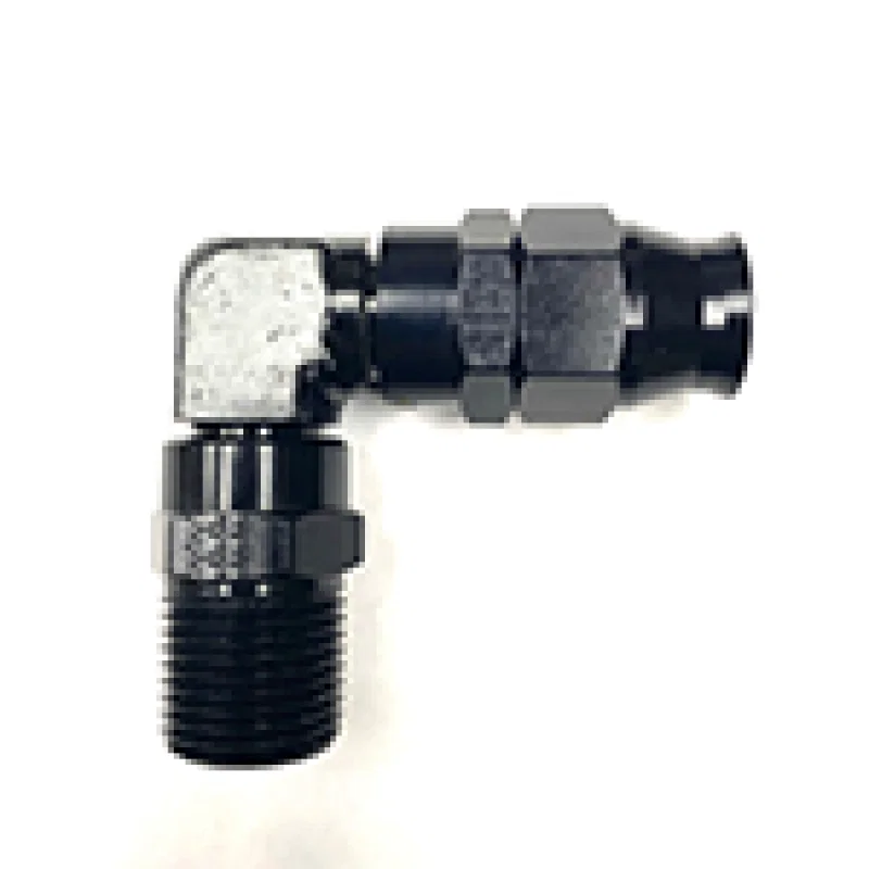 Fragola 689910-BL, 10AN 90 Degree Real Street Hose End x 1/2in NPT