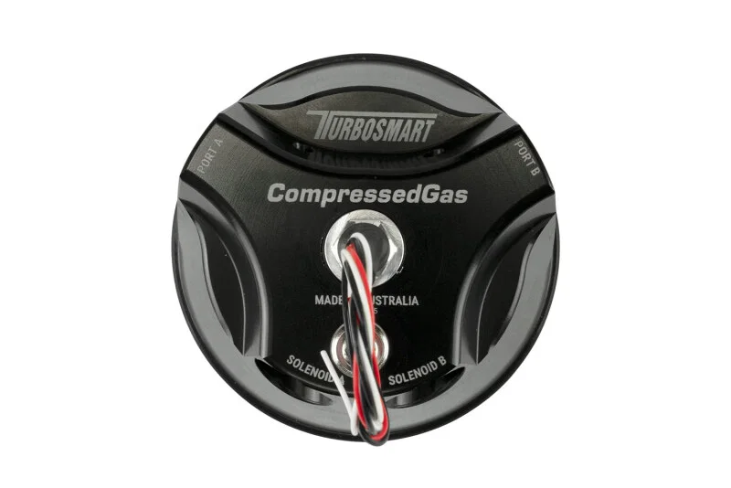 Turbosmart TS-0550-3168, GenV Compressed Gas Solenoid WG45/WG50 Complete Sensor Cap - Black