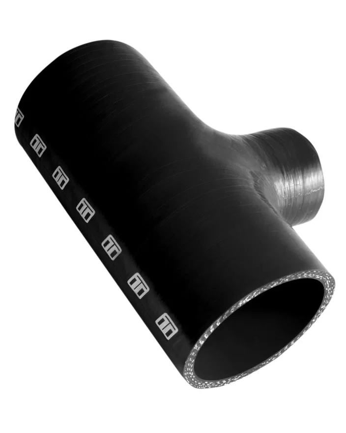 Turbosmart TS-HT200150-BK, Hose Tee 2.00 ID 1.5 Spout - Black