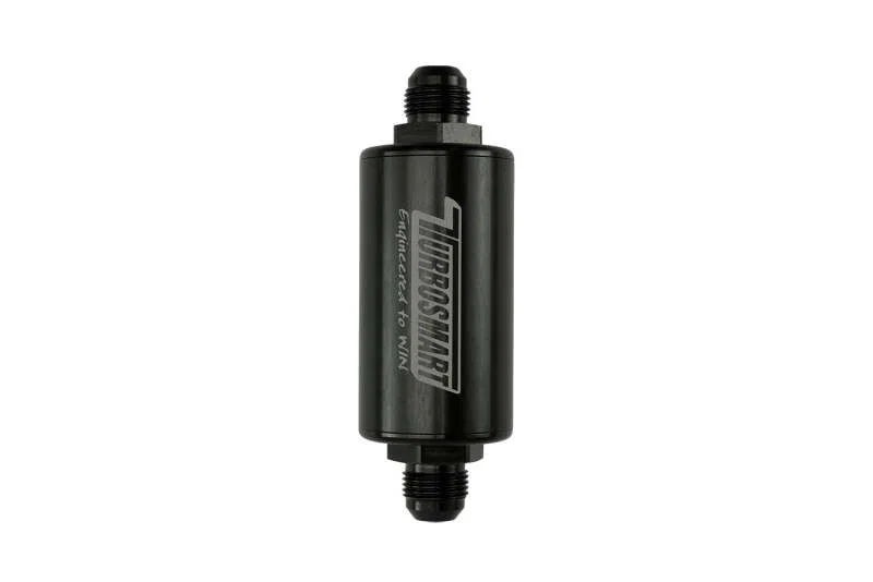 Turbosmart TS-0402-1135, 10um 10AN Inline Fuel Filter - Black