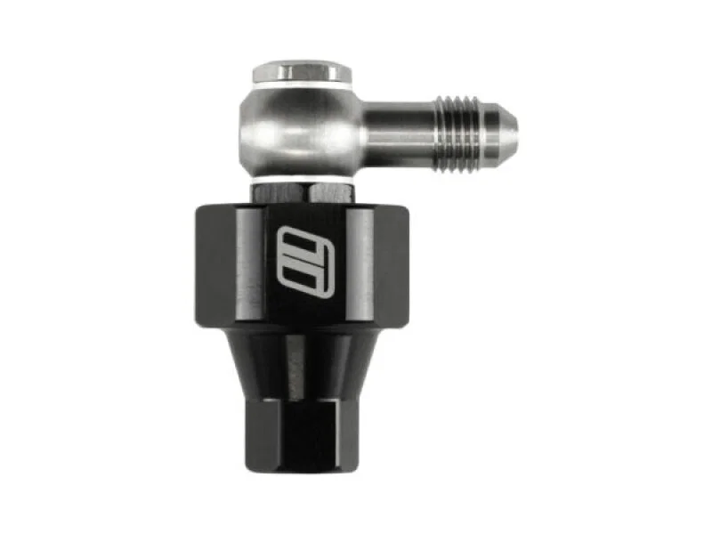Turbosmart TS-0804-1004, 44um 4AN Banjo Inlet 4AN Female Outlet Turbo Mounted Small Oil Filter