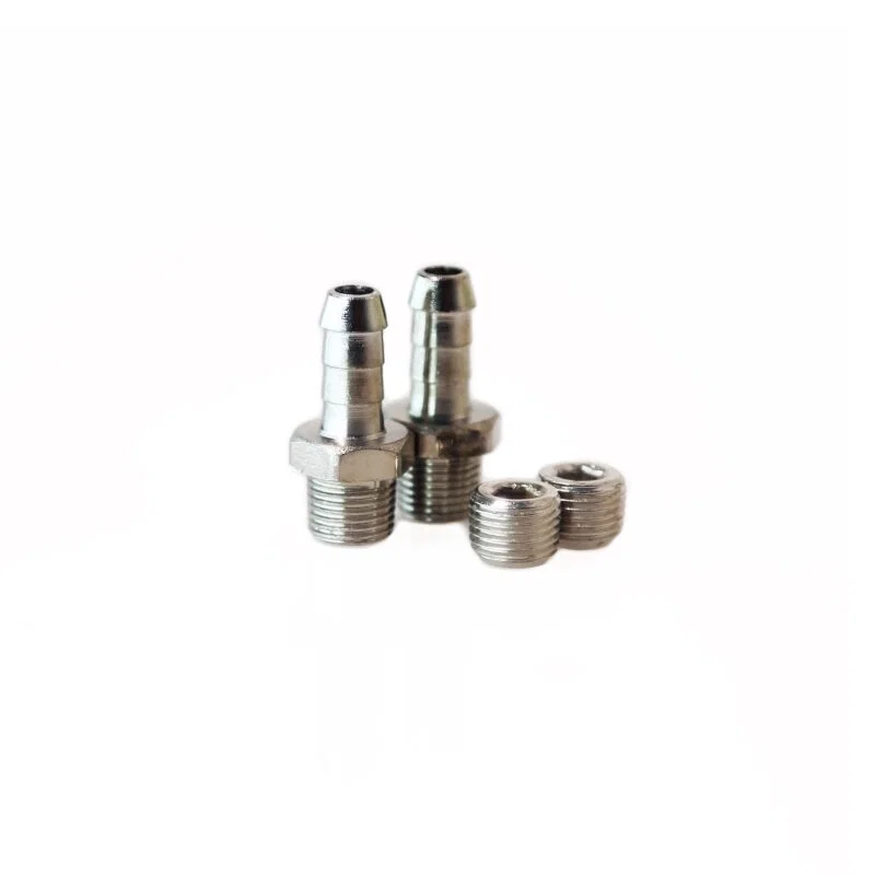 Turbosmart TS-0502-3009, WG50/60 1/8NPT - 6MM Hose Tail Fitting Kit w/ Plug