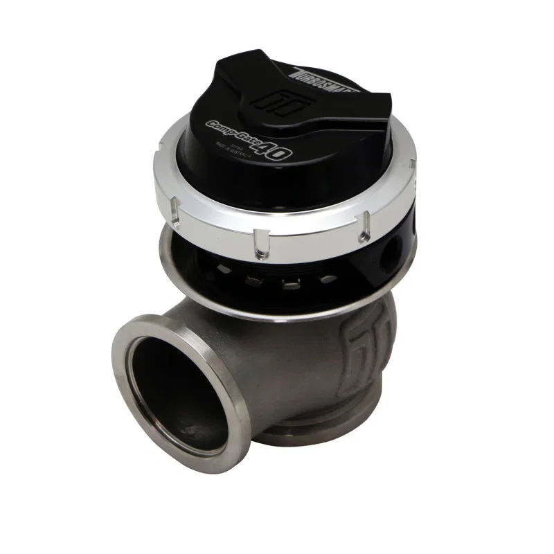Turbosmart TS-0552-1012, Gen V WG40 CompGate40 14 PSI External Wastegate - Black