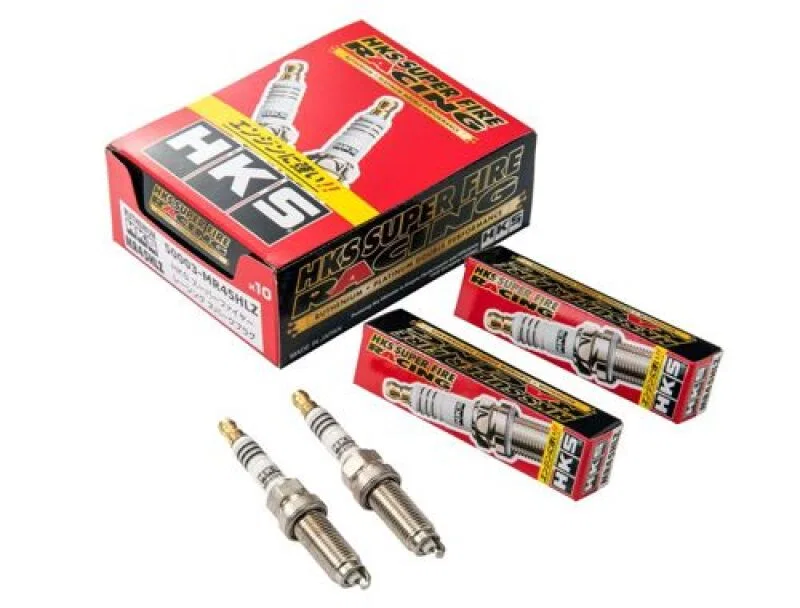 HKS 50003-MR45HLZ, SUPER FIRE RACING MR45HLZ- Pack of 10 Spark Plugs