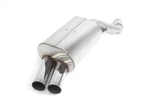 Free Flow Axle-Back Exhaust - 1997-2003 BMW 540i image 1