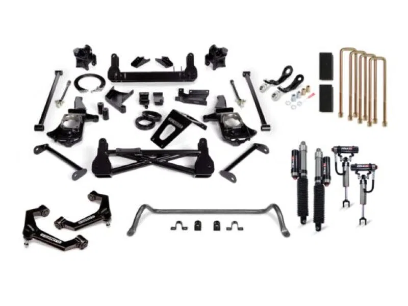 Cognito 210-P1174, 11-19 Chevy/GMC Silverado/Sierra 2500/3500 HD 2WD/4WD 7in Premier Lift Kit w/ Elka 2.5