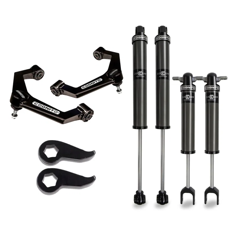 Cognito 110-P1341, 11-19 Chevrolet Silverado 2500 HD 2WD/4WD 3in Perf. Leveling Kit w/ 2.0 IFP Shocks