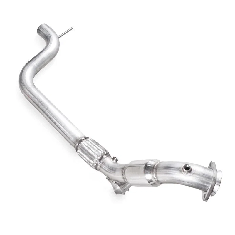 Stainless Works M15EDPCATSW, 2015-16 Mustang Downpipe 3in High-Flow Cats Performance Connection