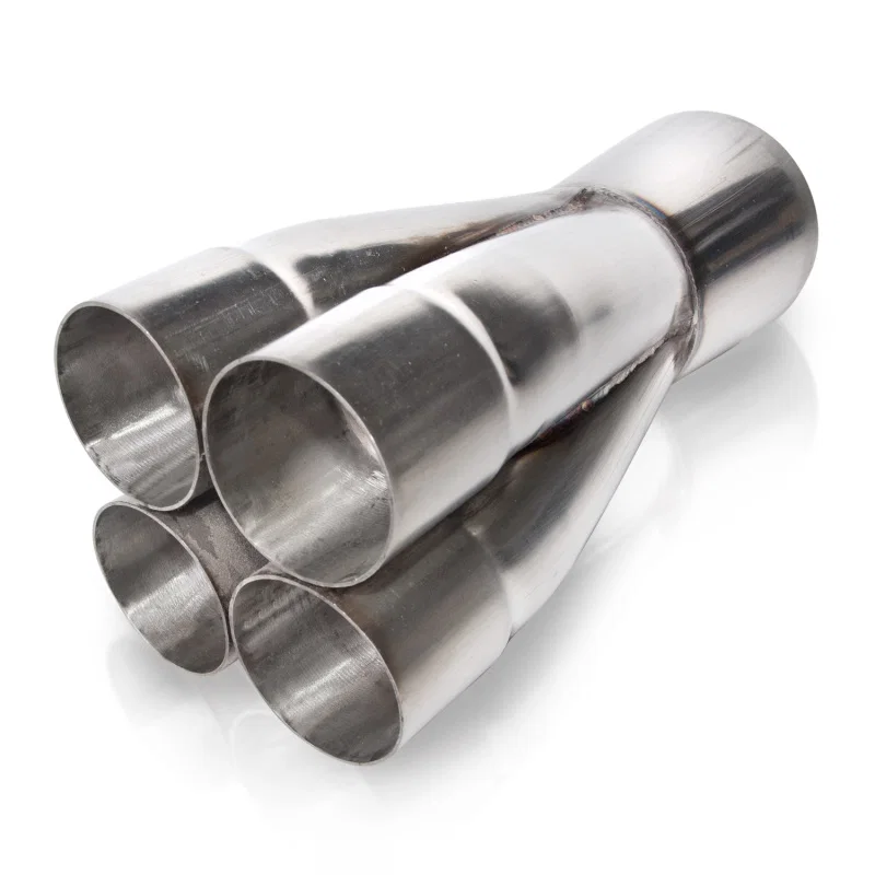 Stainless Works MC4175-300, 1 3/4in 4 way merge collectors with 3in OD outlet