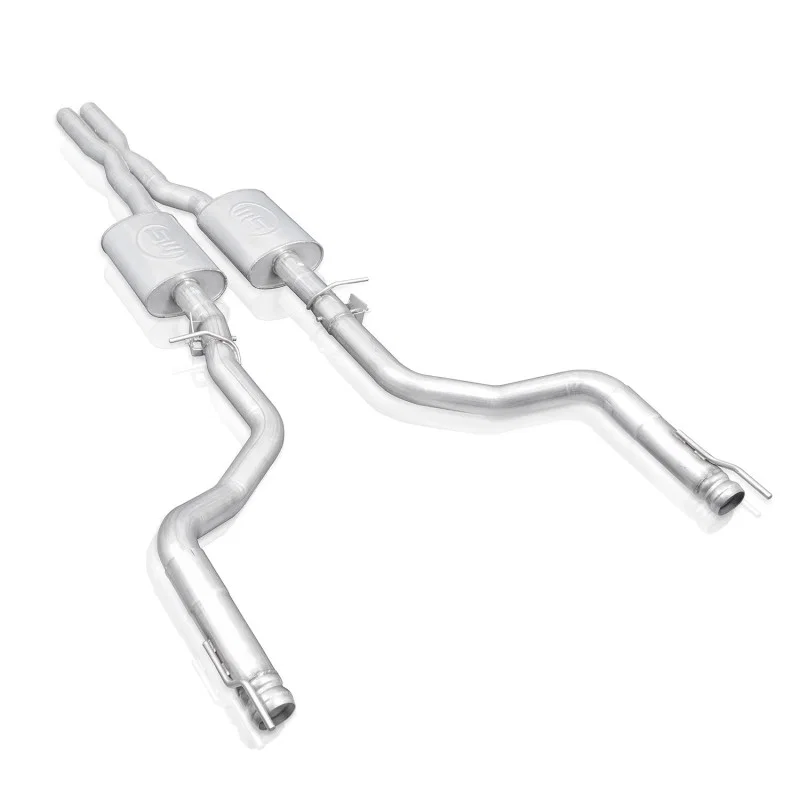 Stainless Works CHAL16CBR, 15-19 Dodge Challenger 6.2L/6.4L Hemi 3in Redline Catback X-Pipe (Use Factory Tips)