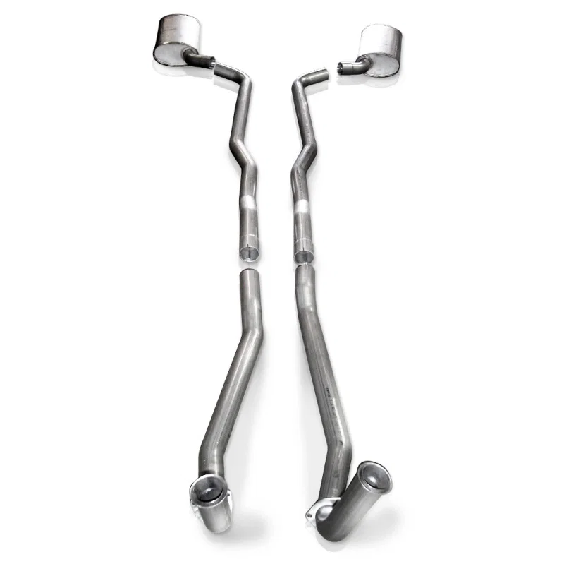 Stainless Works V6814100S, 1968-72 Corvette Exhaust BB Standard Trans 2-1/2in Factory Connect