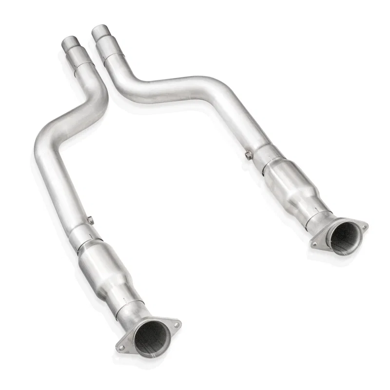 Stainless Works HM64CAT, 15-21 Dodge Challenger/Charger 6.2L/6.4L High-Flow Catted Midpipe Kit 3in
