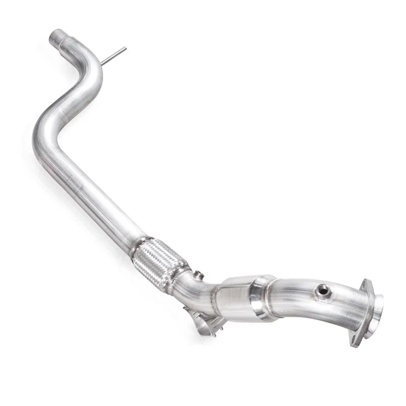 Stainless Works M15EDPCAT, 2015-16 Mustang Downpipe 3in High-Flow Cats Factory Connection
