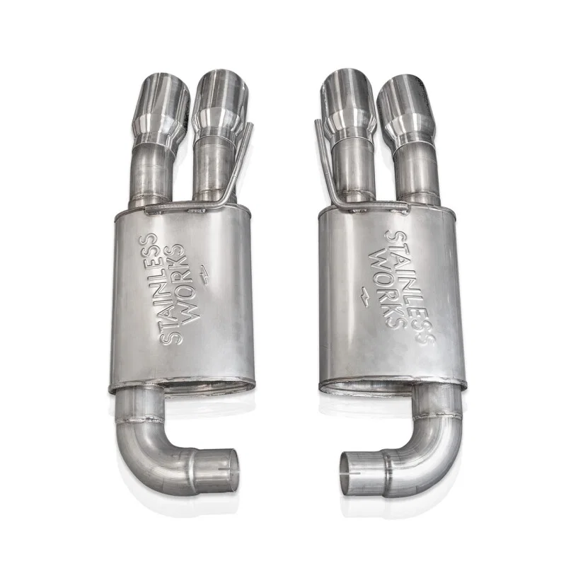 Stainless Works M18ABR, 18-21 Mustang GT Axle Back Redline Exhaust