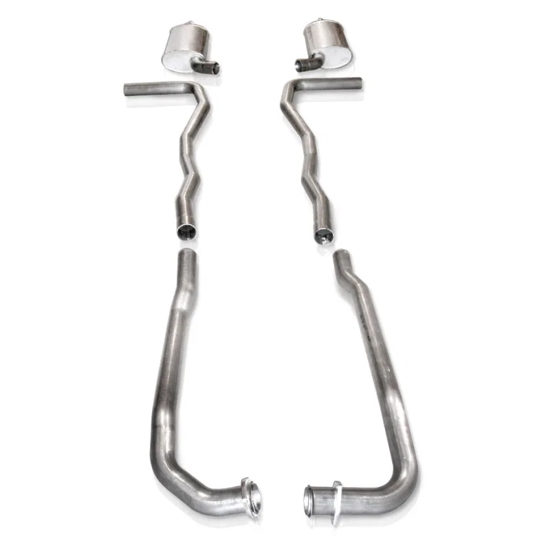 Stainless Works V6313100S, 1963 Corvette Exhaust 2-1/2in Factory Connect