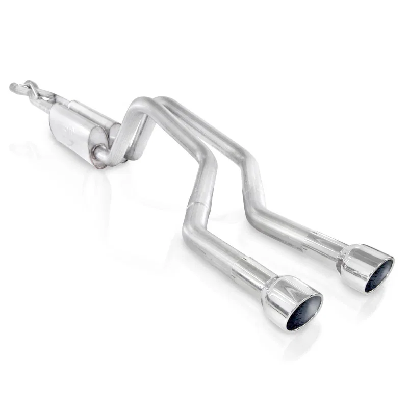 Stainless Works TBTDCO, 2006-09 Trailblazer SS 6.0L 2-1/2in Chambered Exhaust X-Pipe Center Bumper Exit