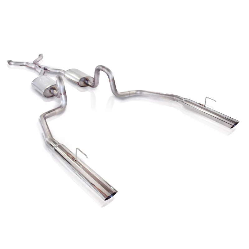 Stainless Works CRVIC03CBLMF, 2003-11 Crown Victoria/Grand Marquis 4.6L 2-1/2in Exhaust S-Tube Mufflers