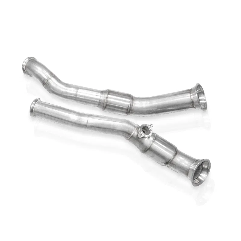 Stainless Works RAM25DP-SO, 2025+ RAM 1500 3.0L 3in Downpipe High-Flow Cats Factory Connection
