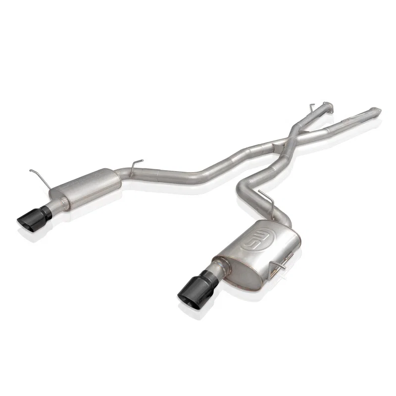 Stainless Works DUR11CBR-B, 11-20 Dodge Durango 5.7L 3in Redline Catback w/4in Black Tips