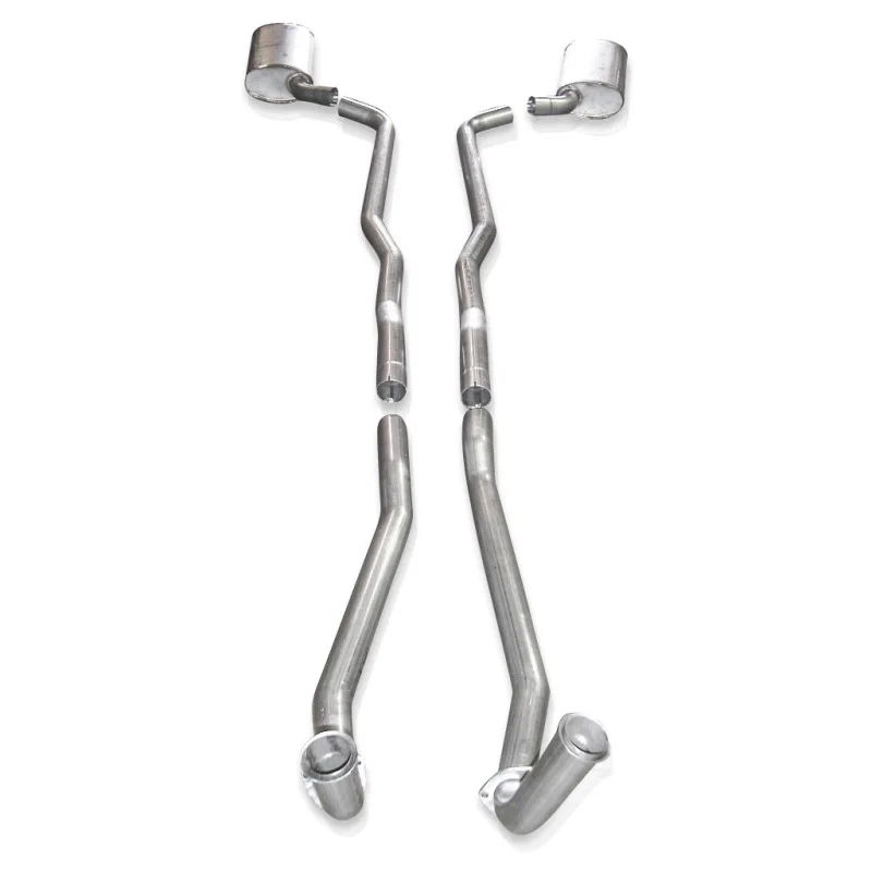 Stainless Works V6303000S, 1963 Corvette Exhaust 2-1/2in Factory Connect