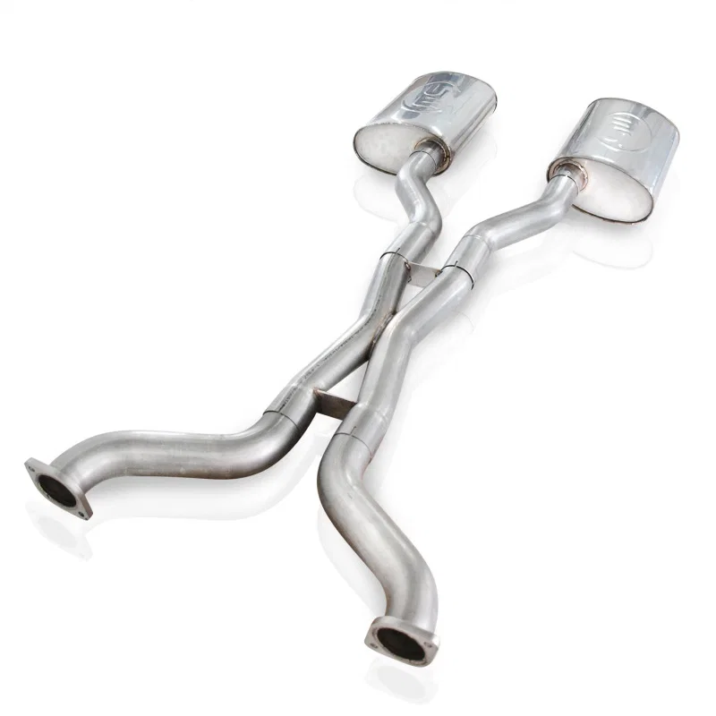 Stainless Works CRVIC03CBNT, 2003-11 Crown Victoria/Grand Marquis 4.6L 2-1/2in Exhaust Chambered Mufflers No Tips