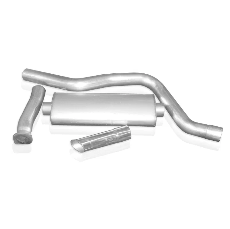 Stainless Works TBCB-LMF, 2006-09 Chevy 6.0L Trailblazer SS 3-1/2in Catback Single S-Tube Muffler Factory