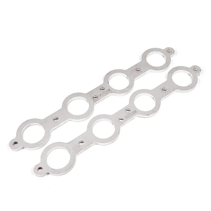 Stainless Works HFLS1175, Chevrolet LS1/LS6 Round Port Header 304SS Exhaust Flanges 1-3/4in Primaries