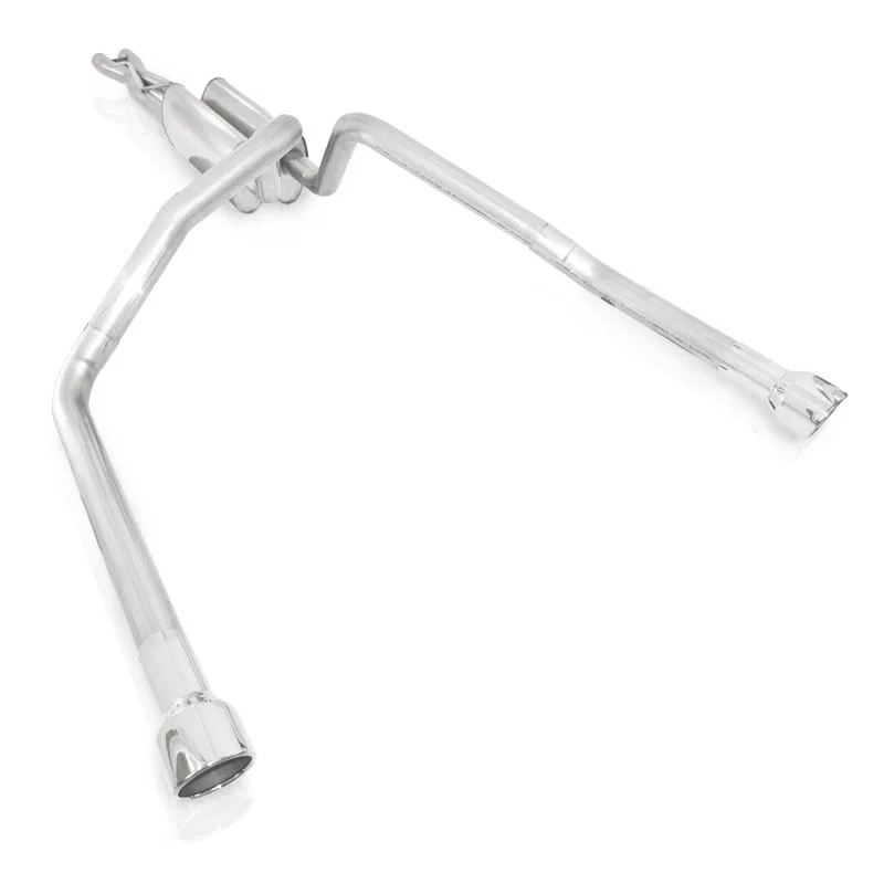 Stainless Works TBTD, 2006-09 Trailblazer SS 6.0L 2-1/2in Chambered Exhaust X-Pipe Side Bumper Exit
