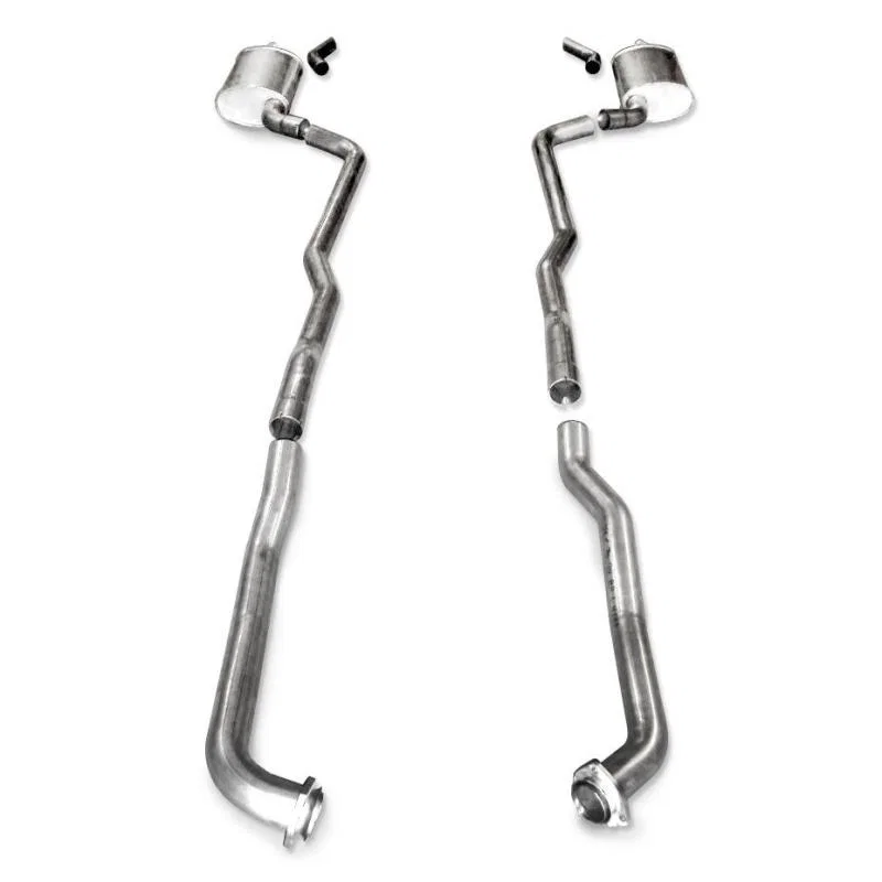Stainless Works V7314100S, 1973-82 Corvette Exhaust BB Standard Trans 2-1/2in Factory Connect