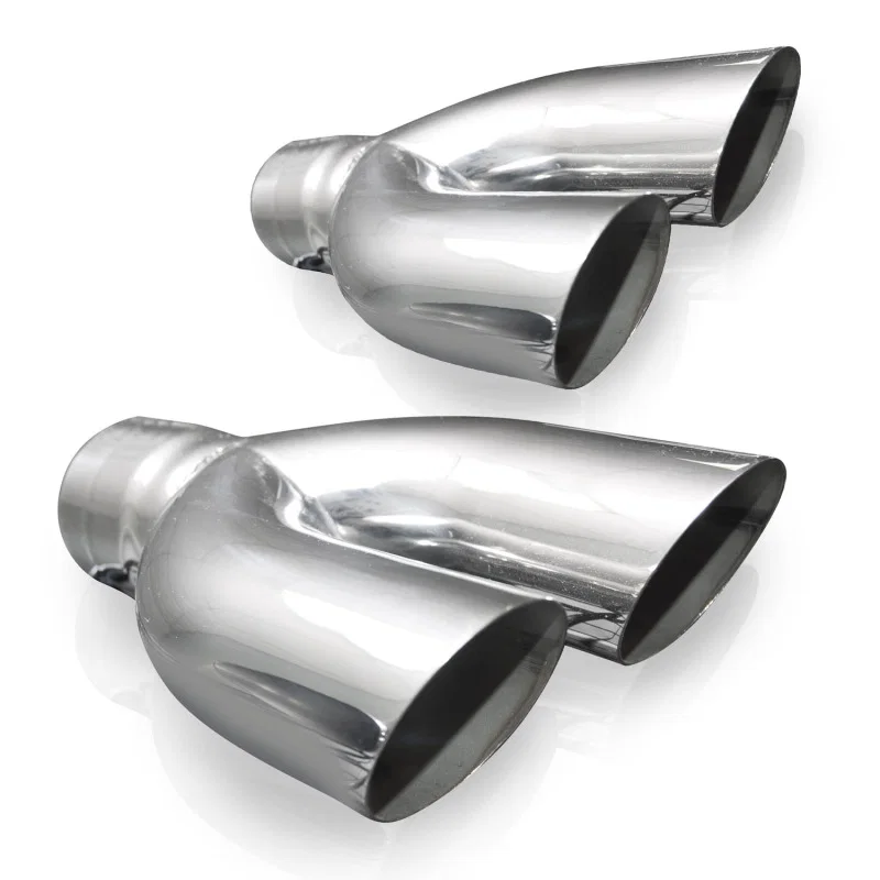 Stainless Works 7020250, Y Tips 2 1/2in ID Inlet 2 1/2in Outlets