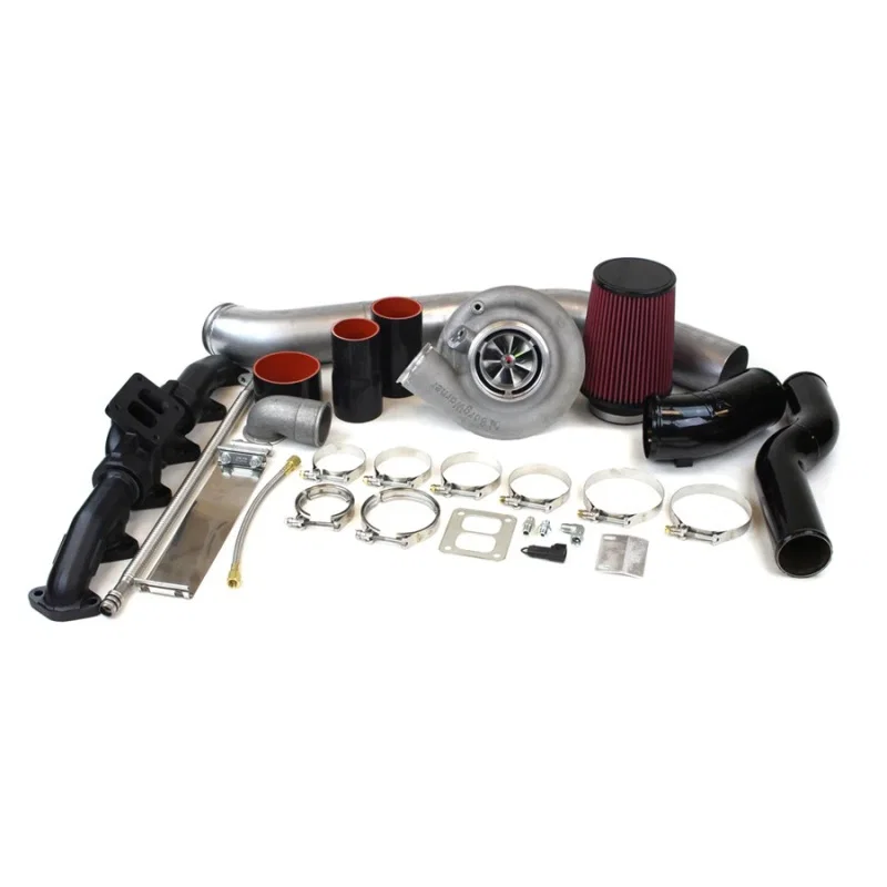 Industrial Injection 227447, 03-07 Dodge 5.9L S300 SX-E 64/74 w/.91 A/R Single Turbo Kit