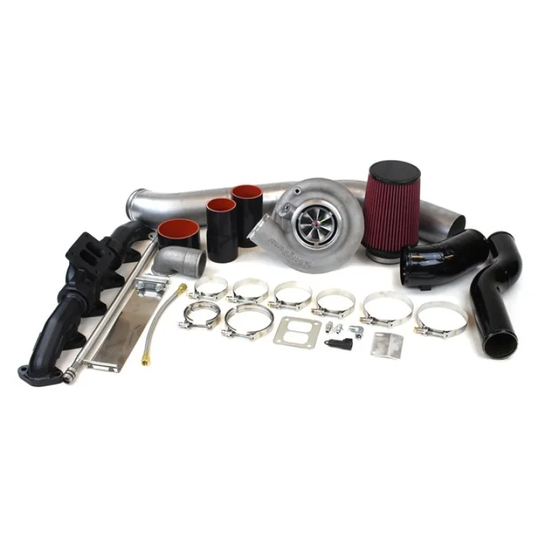 Industrial Injection 227435, 03-07 5.9 Cummins S300 SX-E Single Turbo Kit 62/74 w/ .91 A/R