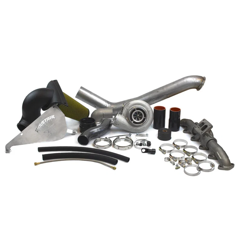Industrial Injection 22A420, 07.5-09 Dodge Cummins 6.7L S467.7 w/Standard Cover .90 Turbine A/R Turbo Kit