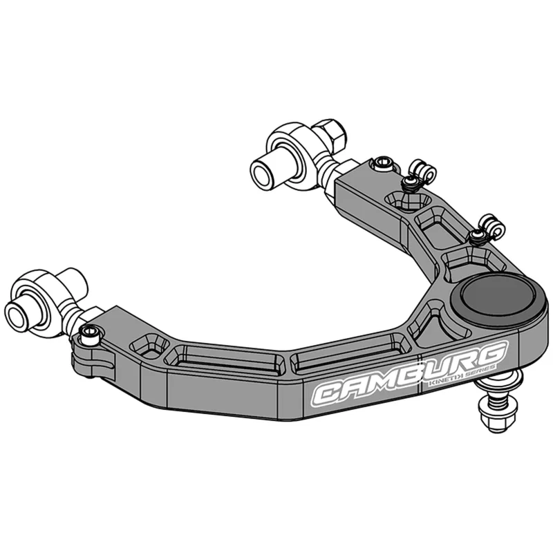 Camburg CAM-310189-GRY, Toyota Tundra 2WD/4WD 22-23 KINETIK V2 Performance Billet Uniball Upper Arms