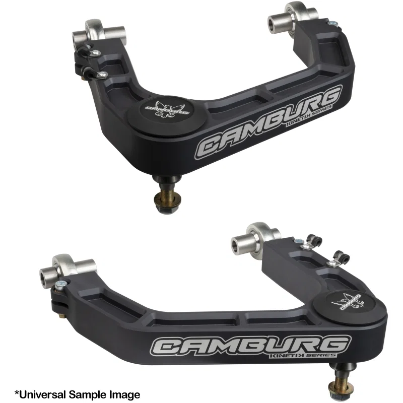 Camburg CAM-310194-GRY, Toyota 22-23 Landcruiser 300 / 22-23 LX600 KINETIK V2 Perf Billet Uniball Upper Arms